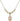 Saint Dunstan Crystal Necklace | 1/2 inch | 4mm Beads   14kt Gold Filled