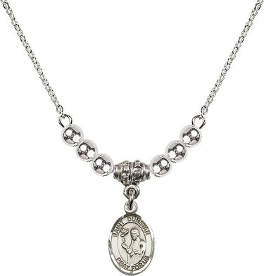 Collar de Cristal de San Dunstan | 1/2 pulgada | Cuentas de 4 mm