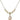 Saint Eustachius Crystal Necklace | 1/2 inch | 4mm Beads   14kt Gold Filled
