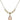 Saint John Chrysostom Crystal Necklace | 1/2 inch | 4mm Beads   14kt Gold Filled