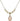 Saint John Chrysostom Crystal Necklace | 1/2 inch | 4mm Beads   14kt Gold Filled