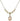 Saint Paula Crystal Necklace | 1/2 inch | 4mm Beads   14kt Gold Filled