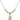 Saint Polycarp of Smyrna Crystal Necklace | 1/2 inch | 4mm Beads   14kt Gold Filled