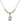 Saint Polycarp of Smyrna Crystal Necklace | 1/2 inch | 4mm Beads   14kt Gold Filled