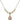 Divine Mercy Crystal Necklace | 1/2 inch | 4mm Beads   14kt Gold Filled