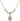Divine Mercy Crystal Necklace | 1/2 inch | 4mm Beads   14kt Gold Filled