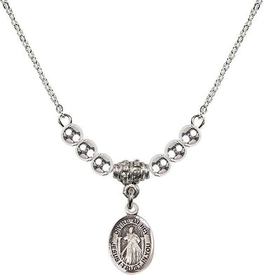 Collar de Cristal Divina Misericordia | 1/2 pulgada | Cuentas de 4 mm | N22-9366