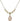 Saint Simon the Apostle Crystal Necklace | 1/2 inch | 4mm Beads   14kt Gold Filled