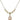 Saint Honorius of Amiens Crystal Necklace | 1/2 inch | 4mm Beads   14kt Gold Filled