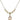 Saint Rocco Crystal Necklace | 1/2 inch | 4mm Beads   14kt Gold Filled
