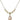 Saint Uriel the Archangel Crystal Necklace | 1/2 inch | 4mm Beads   14kt Gold Filled
