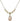 Saint Uriel the Archangel Crystal Necklace | 1/2 inch | 4mm Beads   14kt Gold Filled