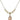 Saint Marina Crystal Necklace | 1/2 inch | 4mm Beads   14kt Gold Filled