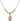 Saint Marina Crystal Necklace | 1/2 inch | 4mm Beads   14kt Gold Filled
