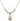 Saint Aidan of Lindesfarne Crystal Necklace | 1/2 inch | 4mm Beads   14kt Gold Filled