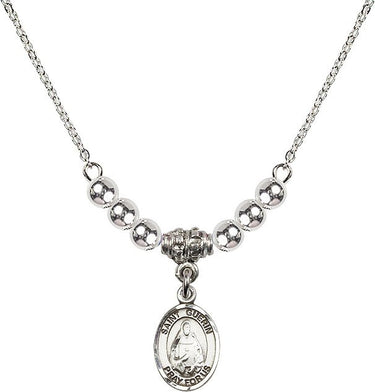 Collar de cristal Santa Teodora | 1/2 pulgada | Cuentas de 4 mm | N22-9382