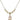 Saint Drogo Crystal Necklace | 1/2 inch | 4mm Beads   14kt Gold Filled