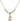 Saint Drogo Crystal Necklace | 1/2 inch | 4mm Beads   14kt Gold Filled