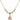 Our Lady of Assumption Crystal Necklace | 1/2 inch | 4mm Beads   14kt Gold Filled