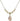 Our Lady of Assumption Crystal Necklace | 1/2 inch | 4mm Beads   14kt Gold Filled