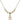 Blessed Miguel Pro Crystal Necklace | 1/2 inch | 4mm Beads   14kt Gold Filled