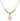 Saint Pauline Visintainer Crystal Necklace | 1/2 inch | 4mm Beads   14kt Gold Filled