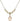 Saint Peter Canisius Crystal Necklace | 1/2 inch | 4mm Beads   14kt Gold Filled