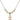 Saint Daria Crystal Necklace | 1/2 inch | 4mm Beads   14kt Gold Filled