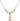 Saint Daria Crystal Necklace | 1/2 inch | 4mm Beads   14kt Gold Filled