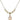Saint Nathanael Crystal Necklace | 1/2 inch | 4mm Beads   14kt Gold Filled