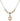 Saint Nathanael Crystal Necklace | 1/2 inch | 4mm Beads   14kt Gold Filled