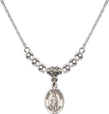 Collar de cristal de San Natanael | 1/2 pulgada | Cuentas de 4 mm