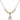 Saint Columbkille Crystal Necklace | 1/2 inch | 4mm Beads   14kt Gold Filled