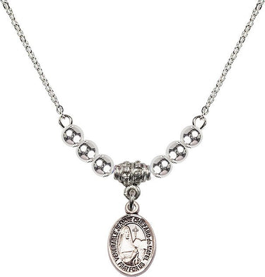 Collar de cristal de Jeanne Chezard de Matel | 1/2 pulgada | Cuentas de 4 mm | N22-9401
