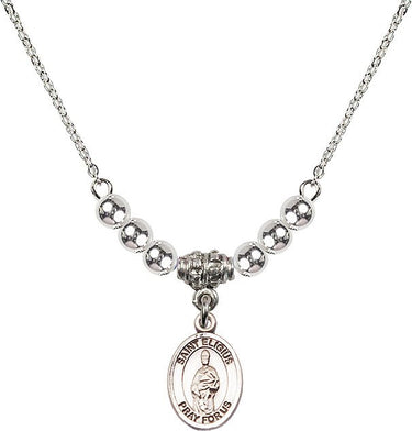 Collar de cristal de San Eligio de Noyon | 1/2 pulgada | Cuentas de 4 mm
