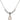 Saint Margaret of Scotland Crystal Necklace | 1/2 inch | 4mm Beads   Sterling Silver