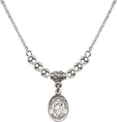 Saints Peter & Paul Crystal Necklace | 1/2 inch | 4mm Beads | N22-9410