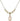 Saint Lydia Purpuraria Crystal Necklace | 1/2 inch | 4mm Beads   14kt Gold Filled