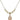 Saint Damien of Molokai Crystal Necklace | 1/2 inch | 4mm Beads   14kt Gold Filled