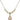 Our Lady of Rosa Mystica Crystal Necklace | 1/2 inch | 4mm Beads   14kt Gold Filled