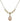 Our Lady of Rosa Mystica Crystal Necklace | 1/2 inch | 4mm Beads   14kt Gold Filled