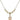 Saint Theodore Stratelates Crystal Necklace | 1/2 inch | 4mm Beads   14kt Gold Filled