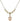 Saint Theodore Stratelates Crystal Necklace | 1/2 inch | 4mm Beads   14kt Gold Filled
