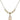 Saint Maron Crystal Necklace | 1/2 inch | 4mm Beads   14kt Gold Filled