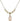Saint Maron Crystal Necklace | 1/2 inch | 4mm Beads   14kt Gold Filled