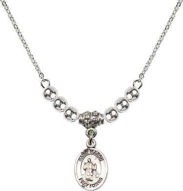 Collar de cristal de San Marón | 1/2 pulgada | Cuentas de 4 mm