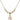 Saint Margaret Mary Alacoque Crystal Necklace | 1/2 inch | 4mm Beads   14kt Gold Filled