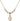 Saint Margaret Mary Alacoque Crystal Necklace | 1/2 inch | 4mm Beads   14kt Gold Filled