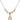 Saint Mary Magdalene of Canossa Crystal Necklace | 1/2 inch   14kt Gold Filled