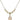 Saint Claude de la Colombiere Crystal Necklace | 1/2 inch | 4mm Beads   14kt Gold Filled